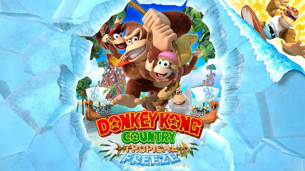 大金刚国度：热带寒流- Donkey Kong Country: Tropical Freeze-游戏封面-好玩客