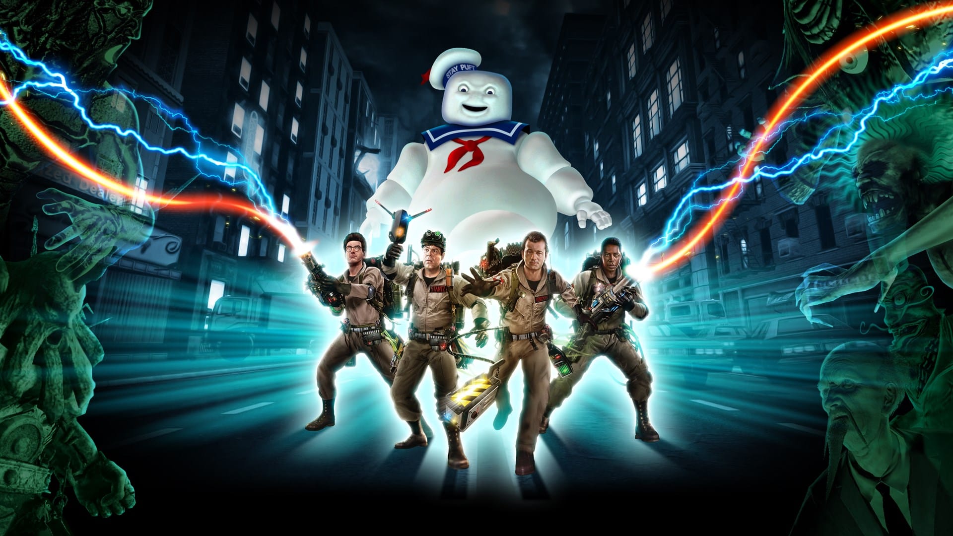 捉鬼敢死队：视频游戏 重制版-Ghostbusters PS4 Remastered-游戏封面-好玩客