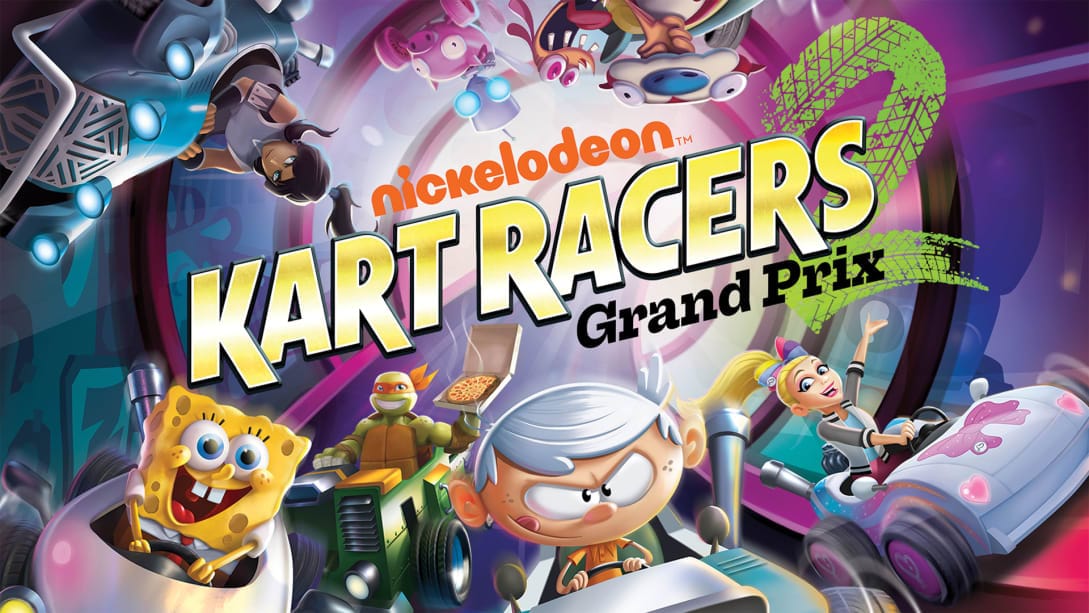 尼克卡通赛车手 2：大奖赛 -Nickelodeon Kart Racers 2: Grand Prix -游戏封面-好玩客