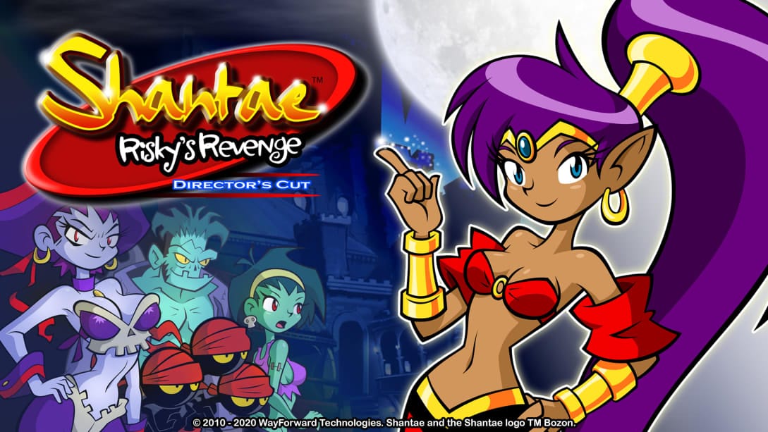 桑塔：危险的复仇 导演剪辑版-Shantae: Risky's Revenge - Director's Cut  -游戏封面-好玩客