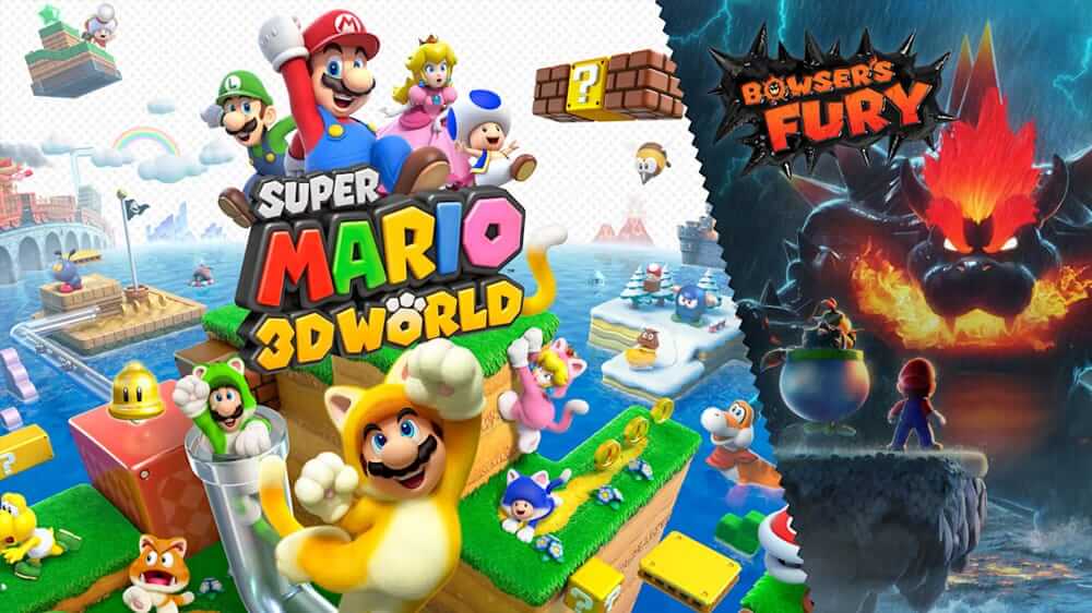 超级马力欧 3D世界 ＋ 狂怒世界-Super Mario 3D World + Bowser's Fury-游戏封面-好玩客