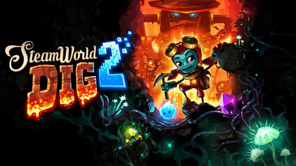 蒸汽世界：掘进 2- SteamWorld Dig 2-游戏封面-好玩客