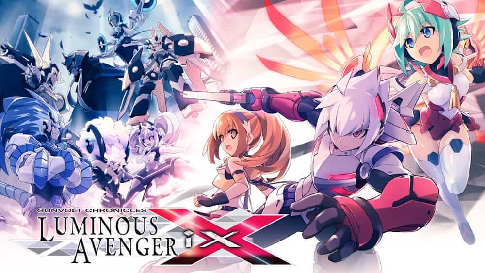 银白钢铁伊克斯- Gunvolt Chronicles: Luminous Avenger iX-游戏封面-好玩客