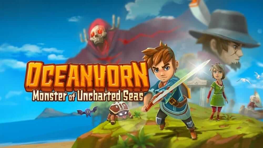 海洋号角：未知海域的怪兽-Oceanhorn: Monster of Uncharted Seas -游戏封面-好玩客