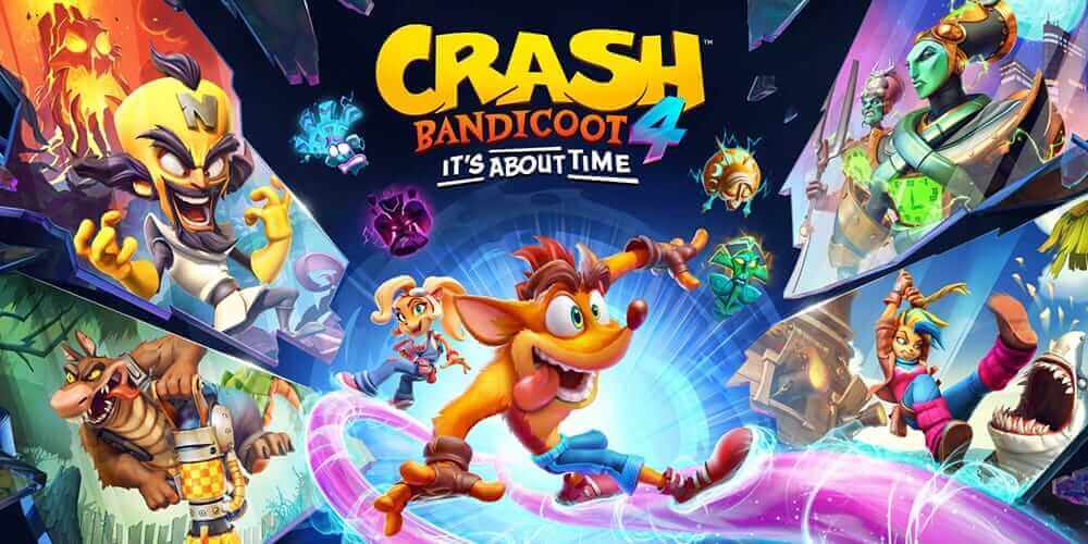 古惑狼 4：时机已到 -Crash Bandicoot 4: It's About Time-游戏封面-好玩客