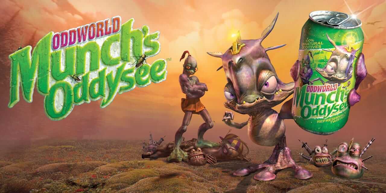 奇异世界：蒙克历险记-Oddworld: Munch's Oddysee  -游戏封面-好玩客