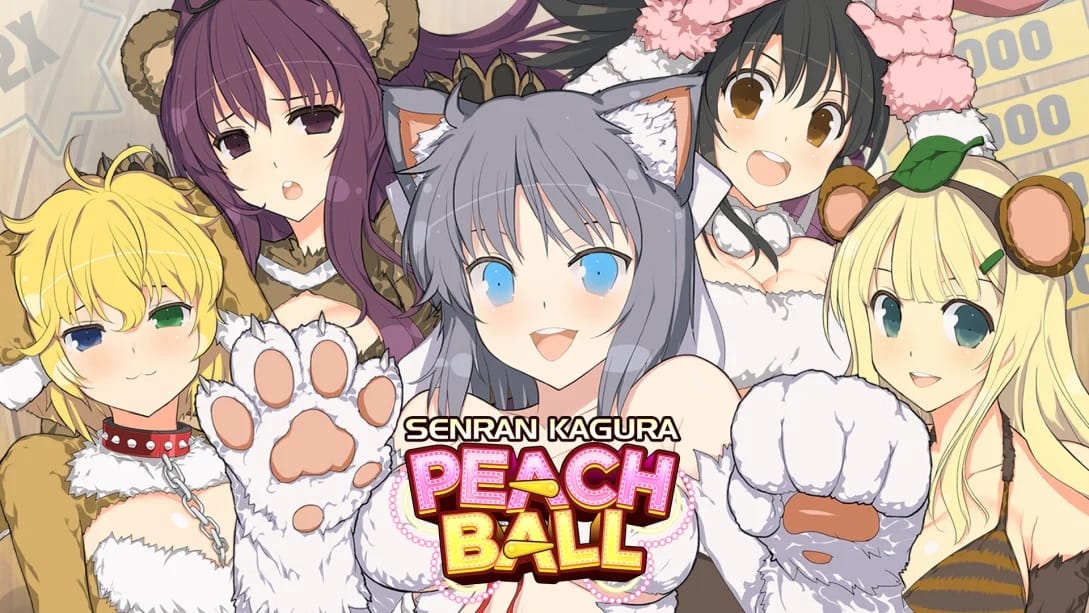 桃色弹珠：闪乱神乐-SENRAN KAGURA Peach Ball  -游戏封面-好玩客