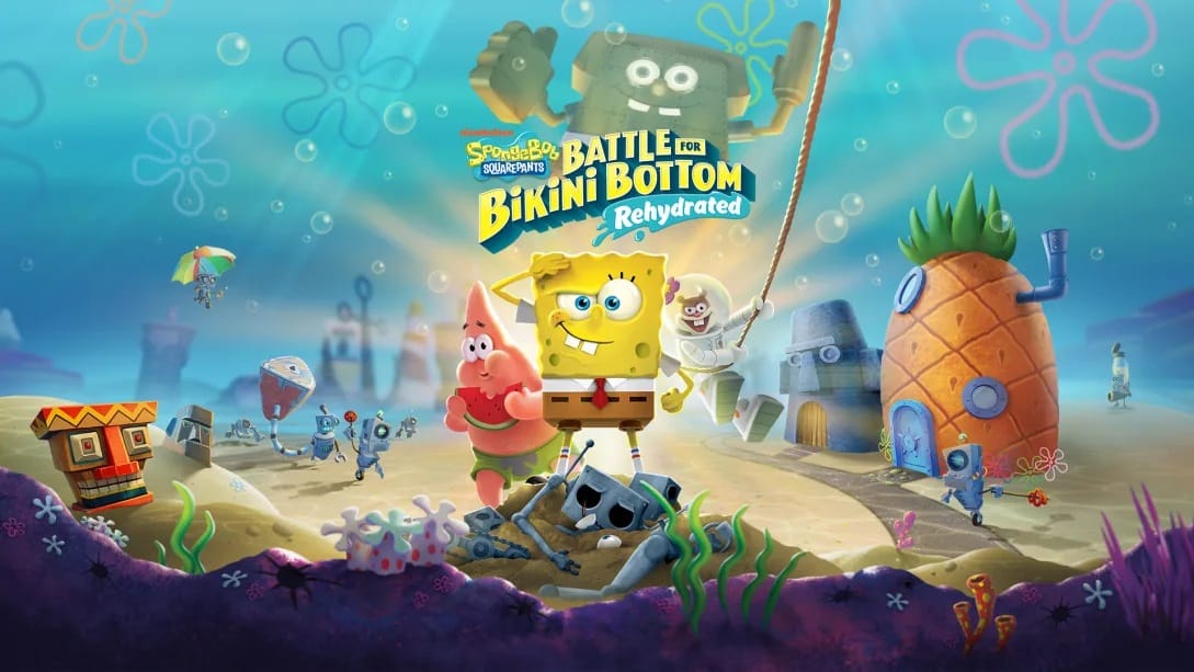 海绵宝宝：比奇堡的冒险 - 重新水合-SpongeBob SquarePants: Battle for Bikini Bottom - Rehydrated -游戏封面-好玩客