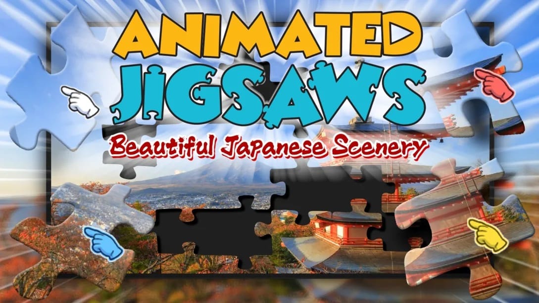 动态拼图：美丽的日本风景-Beautiful Japanese Scenery - Animated Jigsaws  -游戏封面-好玩客