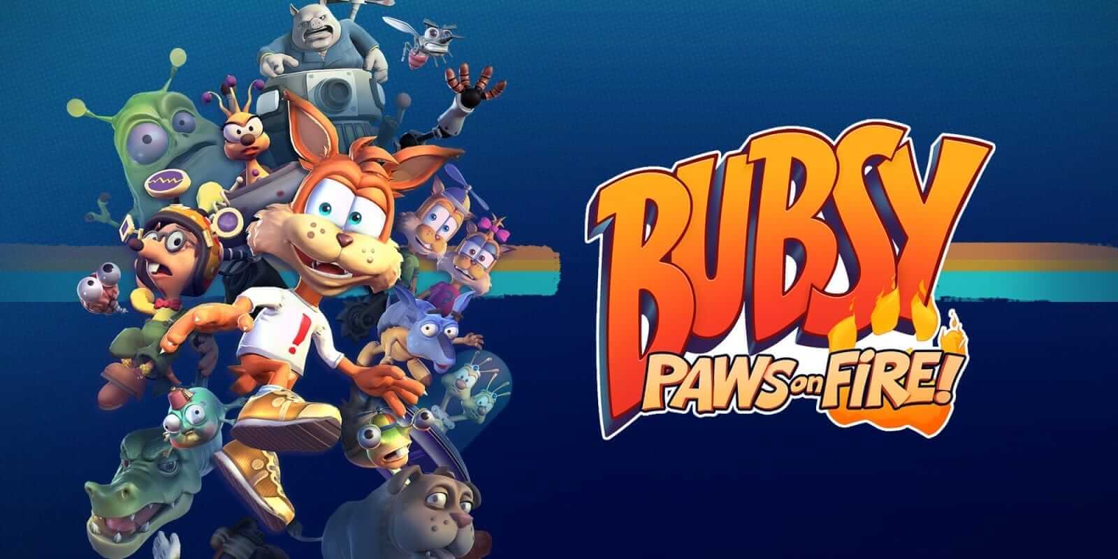 巴比斯：火速奇兵-Bubsy: Paws on Fire!-游戏封面-好玩客