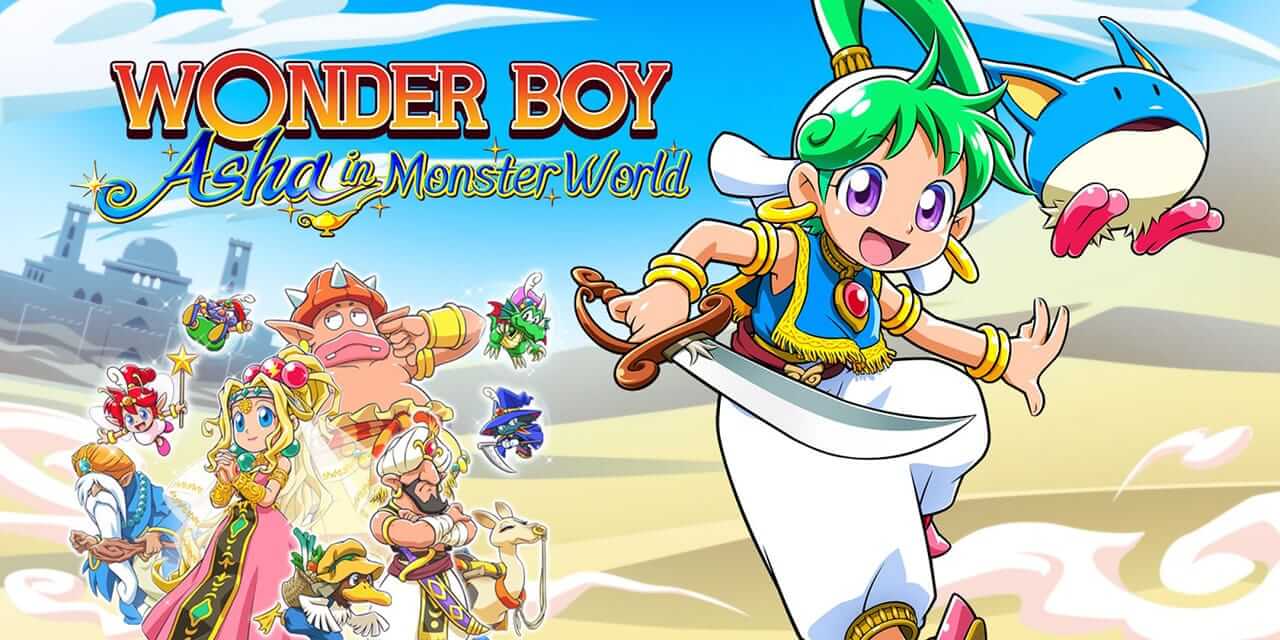 神奇男孩：雅莎在怪物世界-Wonder Boy: Asha in Monster World -游戏封面-好玩客