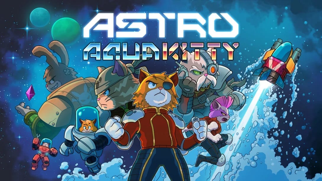 铁臂海猫咪-ASTRO AQUA KITTY  -游戏封面-好玩客