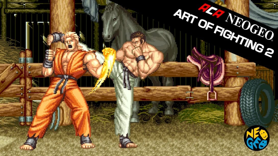 ACA NEOGEO 博物馆：龙虎之拳 2-ACA Neo Geo: Art of Fighting 2-游戏封面-好玩客