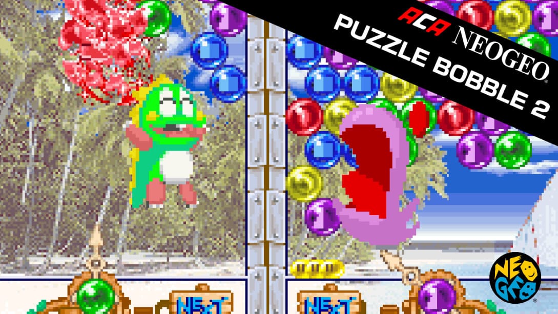 街机档案馆：泡泡龙2-ACA NEOGEO PUZZLE BOBBLE 2-游戏封面-好玩客