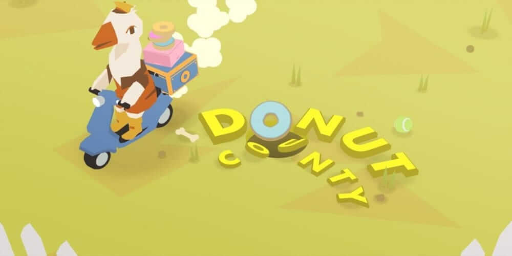 甜甜圈郡一个地洞 -Donut County  -游戏封面-好玩客