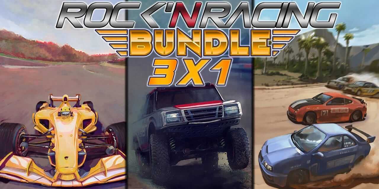 摇滚赛车3N1 -Rock 'N Racing Bundle 3 in 1 -游戏封面-好玩客