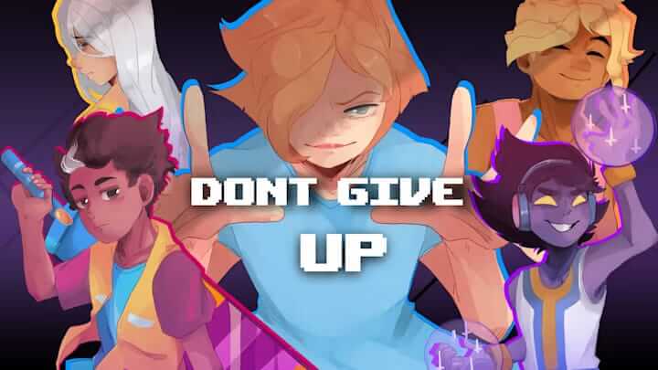 不要放弃：一个愤世嫉俗的故事-DON'T GIVE UP: A Cynical Tale  -游戏封面-好玩客