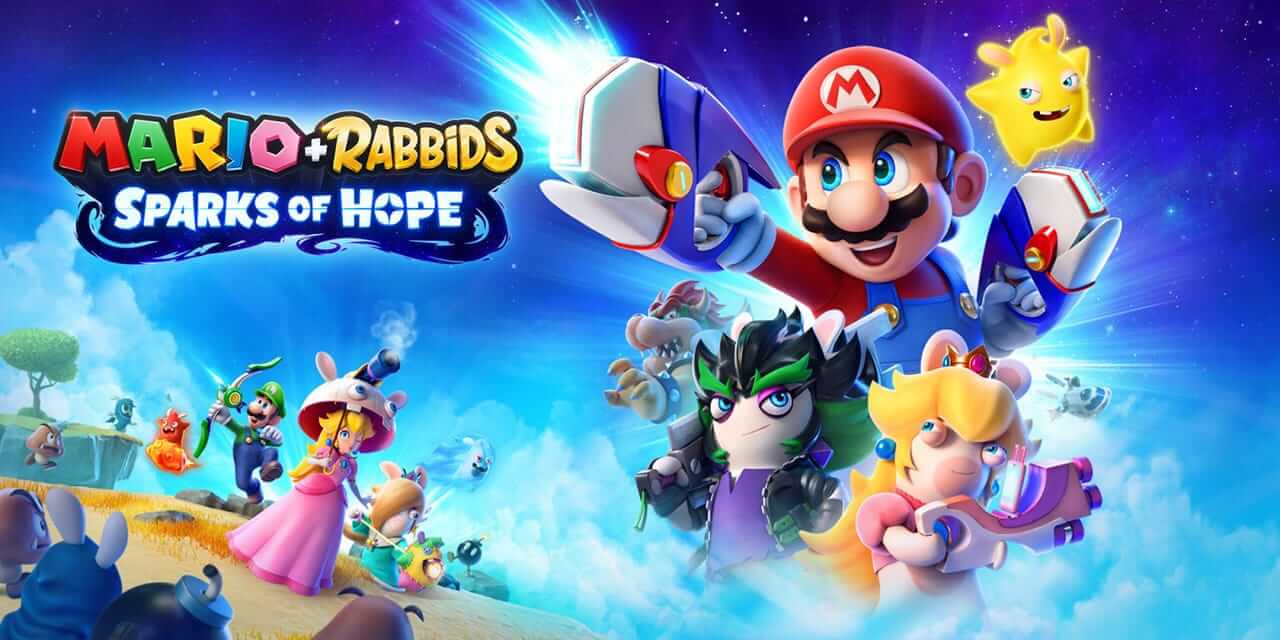 马力欧+疯狂兔子 星耀之愿-Mario + Rabbids Sparks of Hope  -游戏封面-好玩客