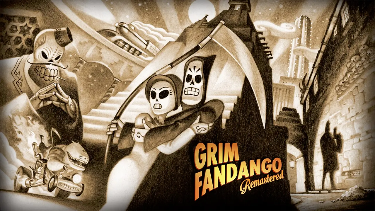 冥界狂想曲 重制版- Grim Fandango Remastered  -游戏封面-好玩客