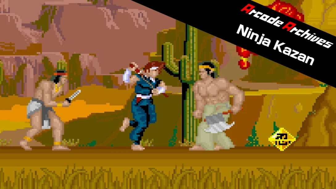 街机博物馆：伊贺忍术传 - 五神之书-Arcade Archives Ninja Kazan -游戏封面-好玩客