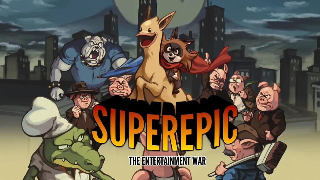 超级史诗：娱乐战争-SuperEpic: The Entertainment War  -游戏封面-好玩客