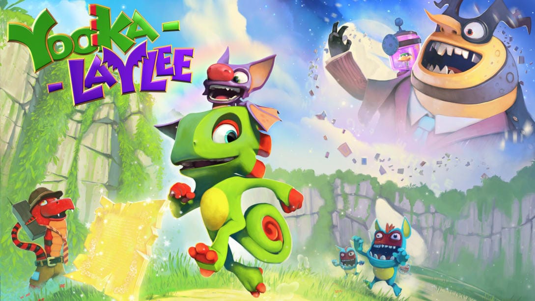 尤卡莱莉大冒险-Yooka-Laylee  -游戏封面-好玩客