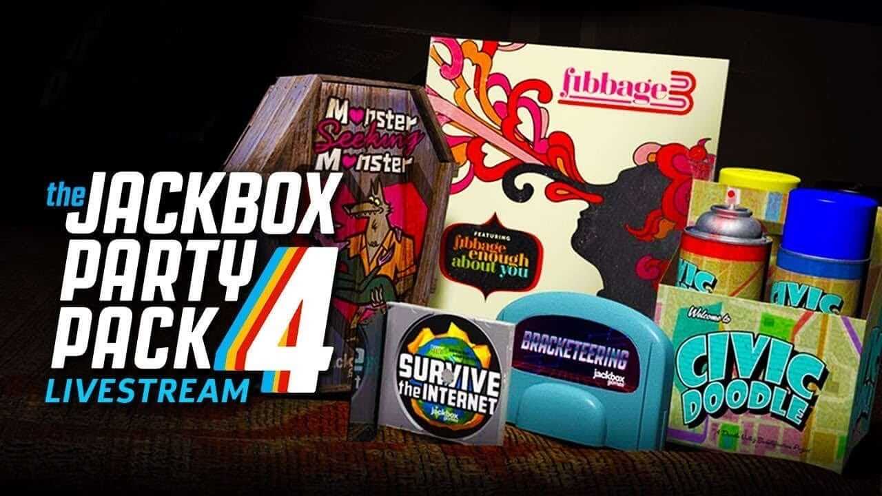 杰克盒子的派对游戏包 4-The Jackbox Party Pack 4  -游戏封面-好玩客