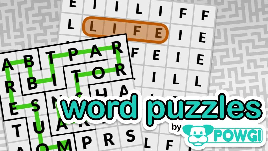 POWGI 单词谜题-Word Puzzles by POWGI  -游戏封面-好玩客