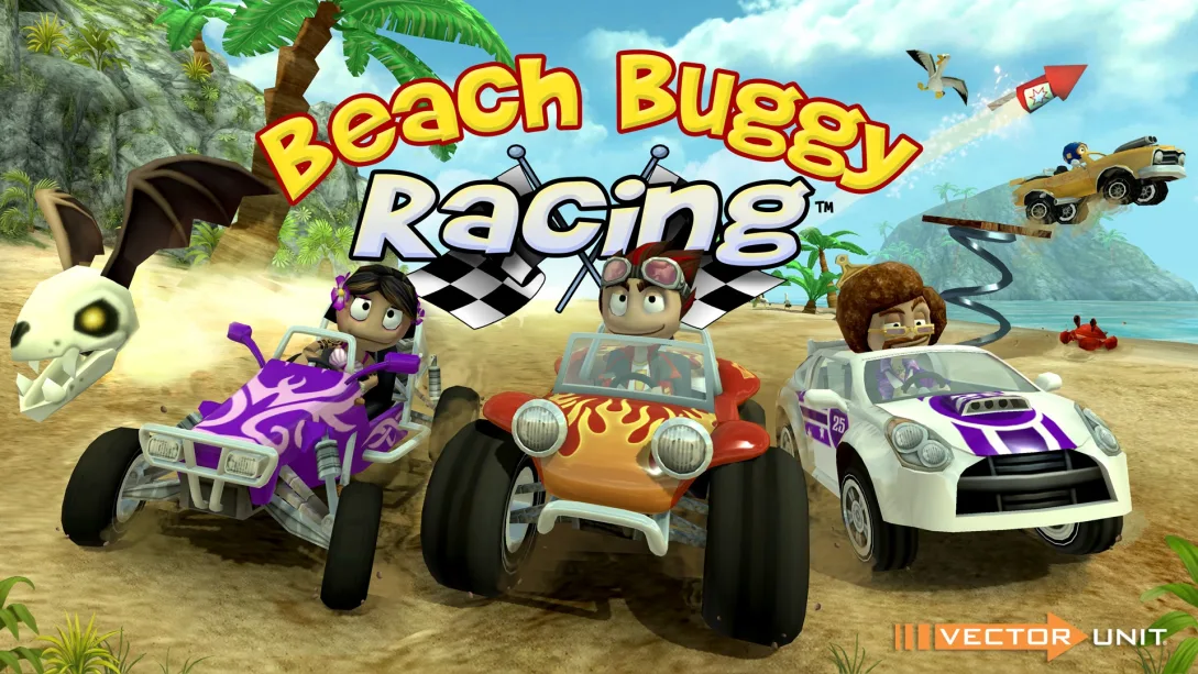 沙滩赛车竞速-Beach Buggy Racing  -游戏封面-好玩客