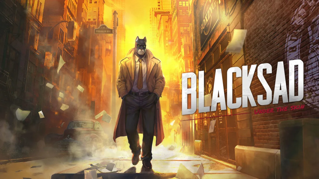 黑猫侦探：深入本质-Blacksad: Under the Skin  -游戏封面-好玩客