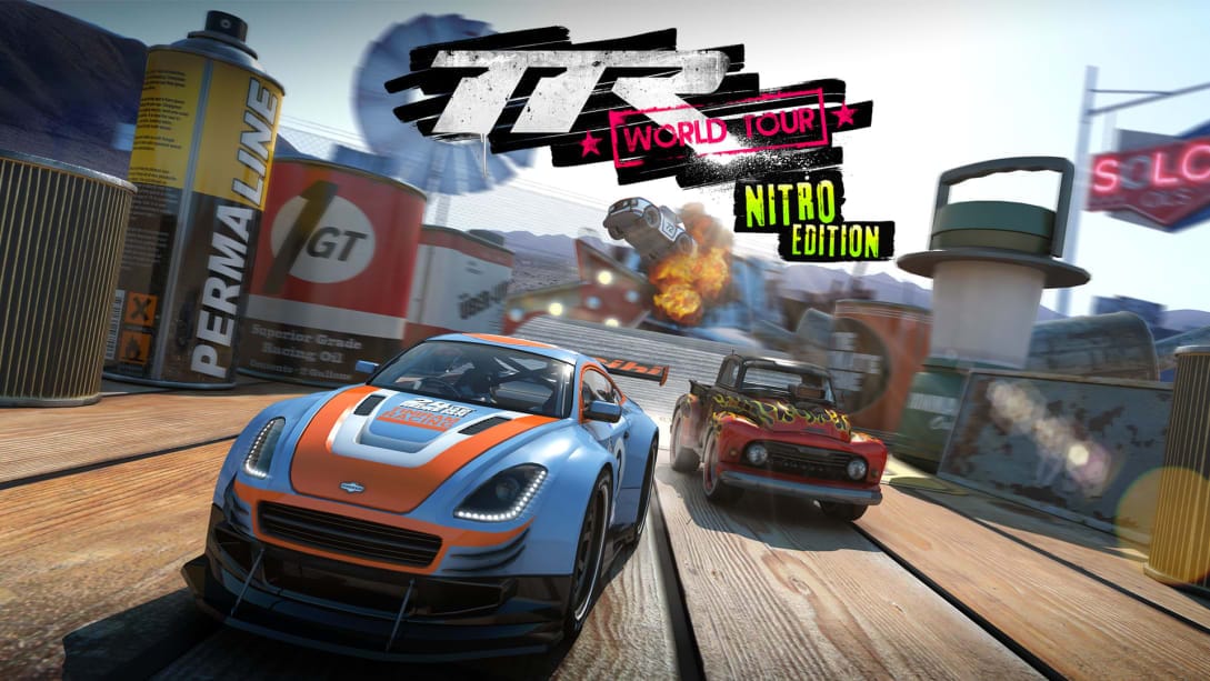 桌面赛车世界巡回赛：氮气加速版-Table Top Racing: World Tour - Nitro Edition  -游戏封面-好玩客