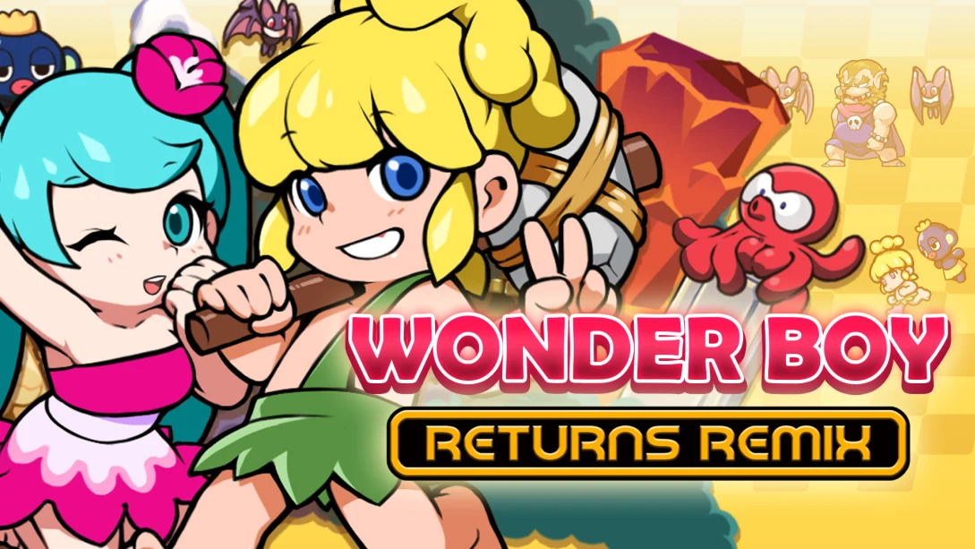 神奇小子回归 -Wonder Boy Returns Remix  -游戏封面-好玩客