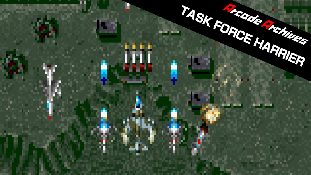 街机博物馆：旋风战斗机-Arcade Archives: Task Force Harrier  -游戏封面-好玩客