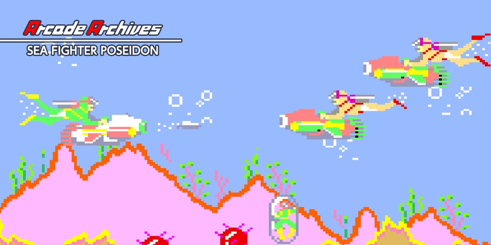 街机博物馆：海神战士-Arcade Archives: Sea Fighter Poseidon-游戏封面-好玩客