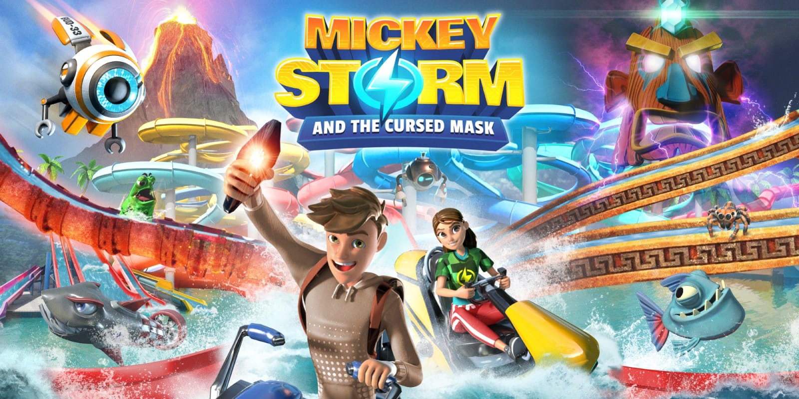 米奇风暴和被诅咒的面具-Mickey Storm and the Cursed Mask-游戏封面-好玩客