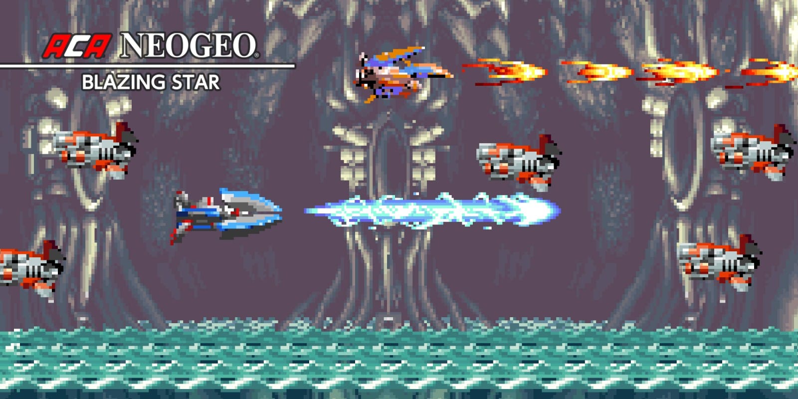 闪亮之星：炽热星空-ACA NEOGEO BLAZING STAR-游戏封面-好玩客