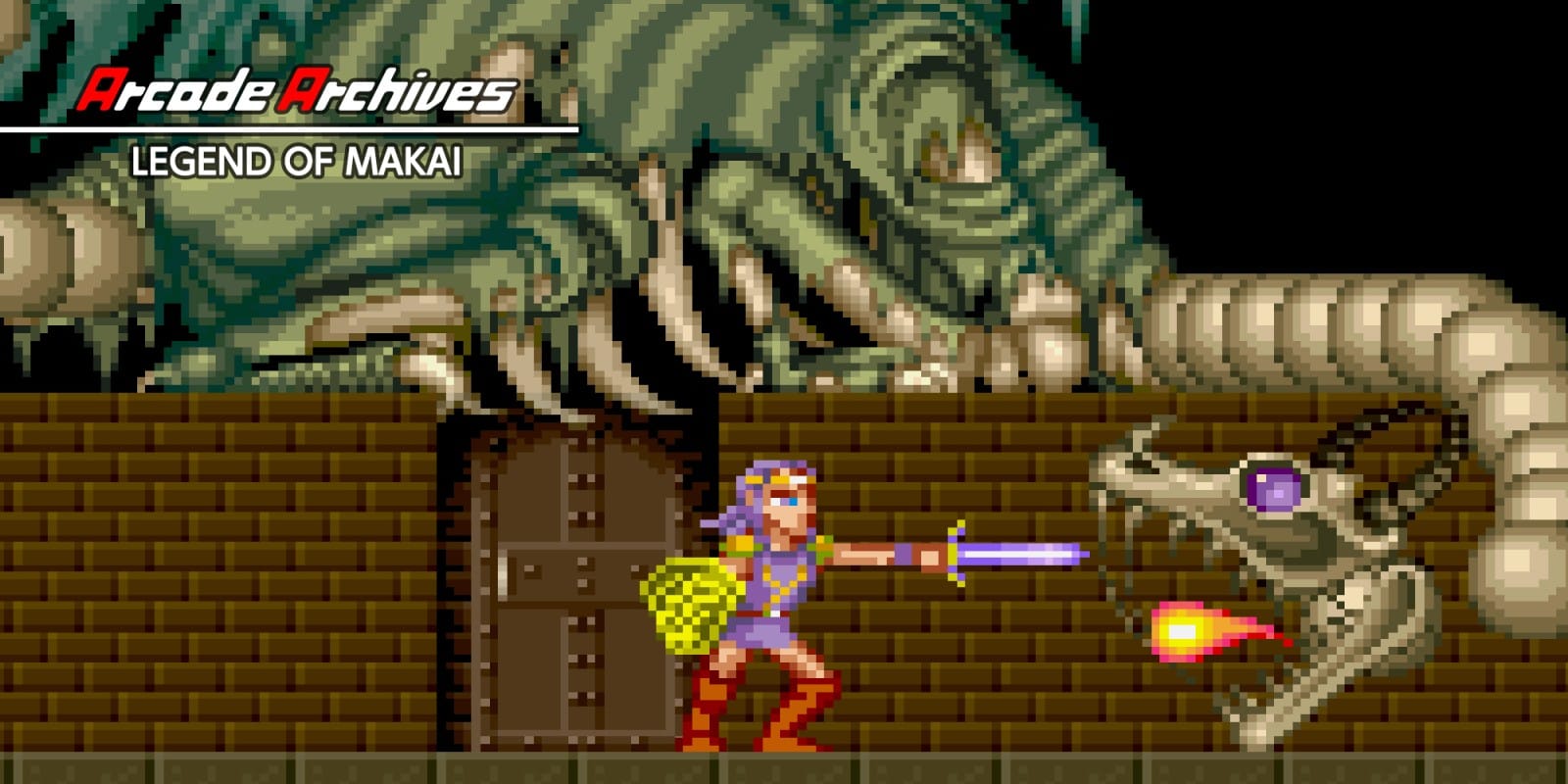 街机博物馆：魔魁传说-Arcade Archives: LEGEND OF MAKAI  -游戏封面-好玩客