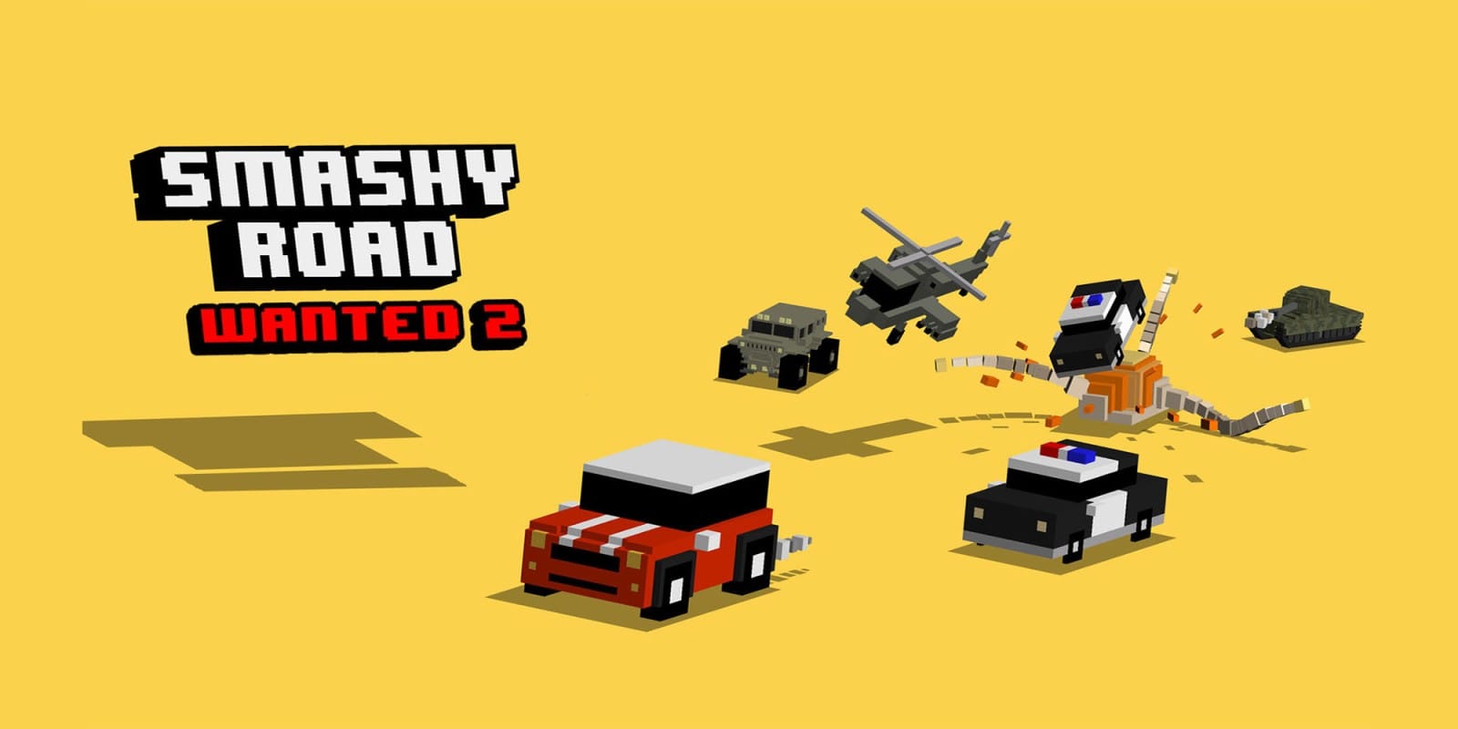 公路狂飙 2：通缉-Smashy Road: Wanted 2-游戏封面-好玩客