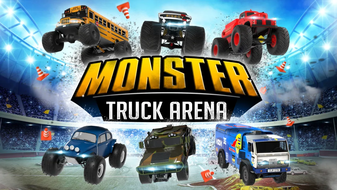 怪物卡车竞技场-Monster Truck Arena  -游戏封面-好玩客