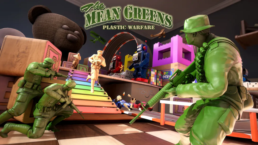 绿色兵团：塑料战争-The Mean GreensThe Mean Greens: Plastic Warfare -游戏封面-好玩客