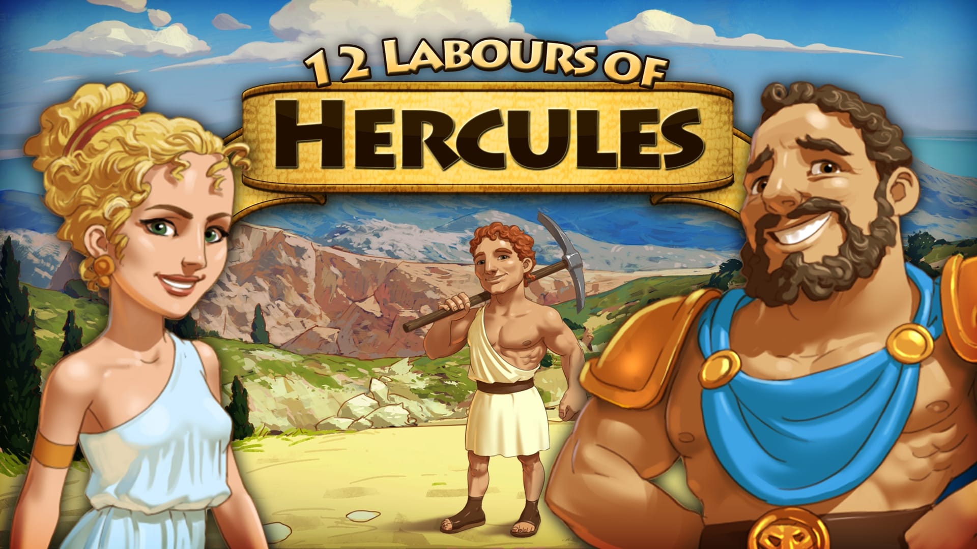 大力神的 12 个劳工-12 Labours of Hercules  -游戏封面-好玩客