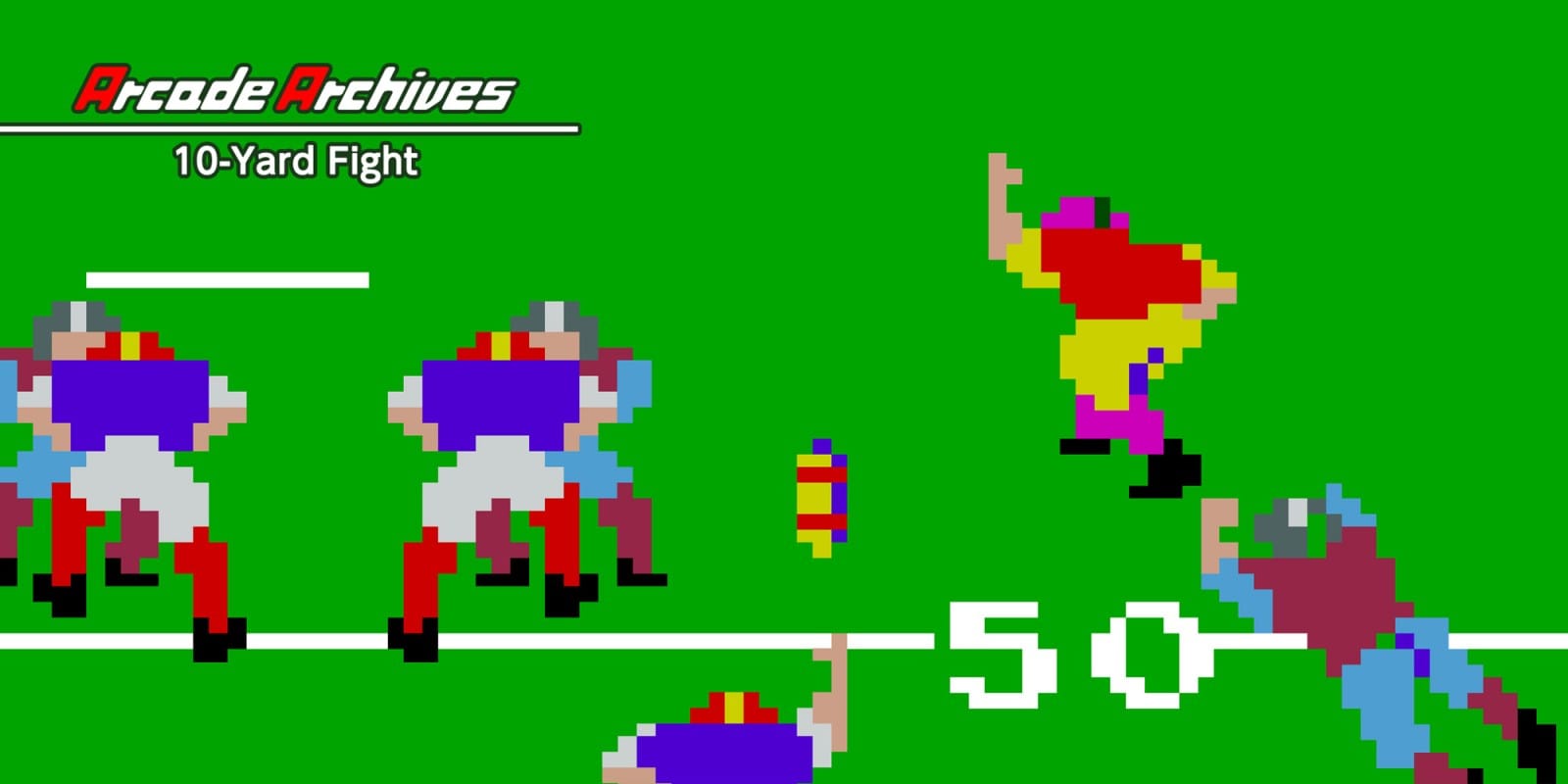 街机博物馆：十码大战-10-Yard FightArcade Archives: 10-Yard Fight  -游戏封面-好玩客