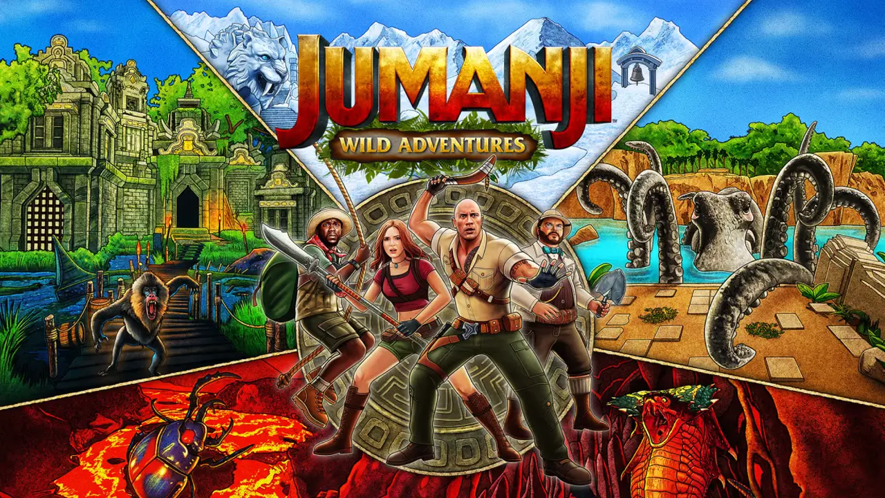 勇敢者的游戏：荒野冒险-Jumanji: Wild Adventures-游戏封面-好玩客