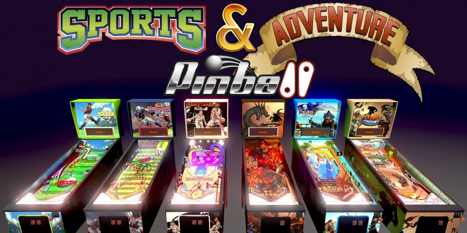 运动与冒险弹球 -Sports &amp; Adventure Pinball  -游戏封面-好玩客