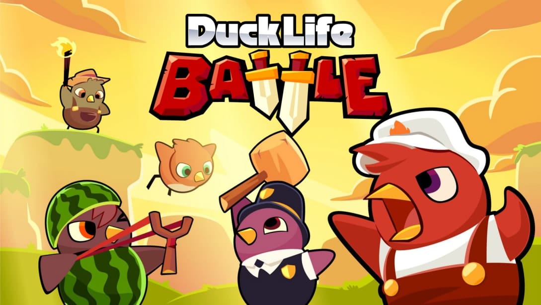 鸭子生活：战斗 -Duck Life: Battle  -游戏封面-好玩客