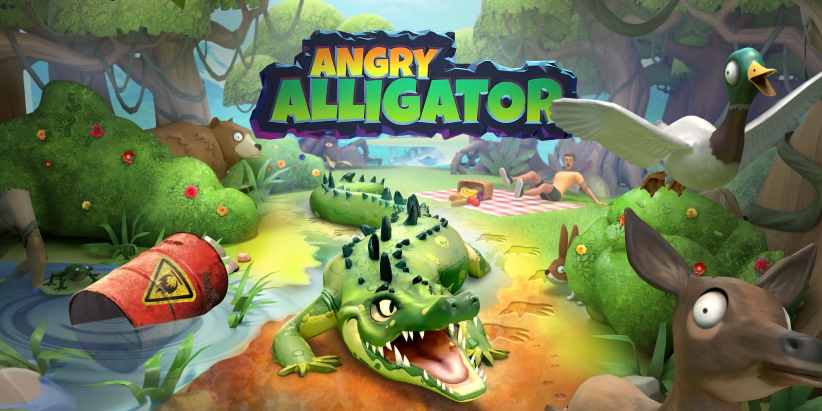 愤怒的鳄鱼-Angry Alligator  -游戏封面-好玩客