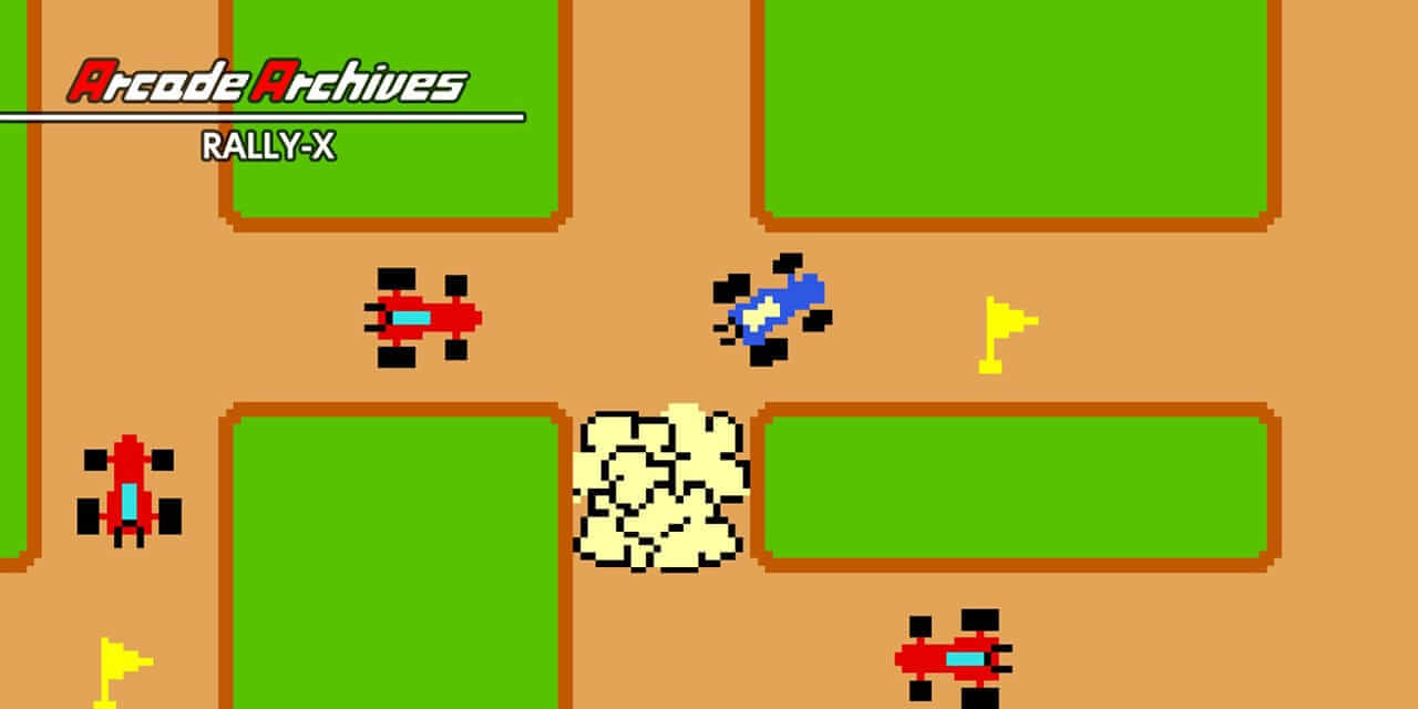 街机档案 RALLY-X-Arcade Archives RALLY-X  -游戏封面-好玩客