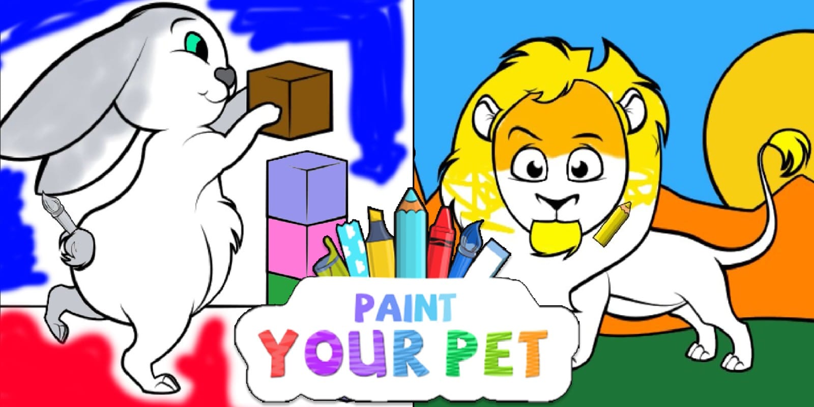 涂鸦你的宠物-Paint your Pet  -游戏封面-好玩客