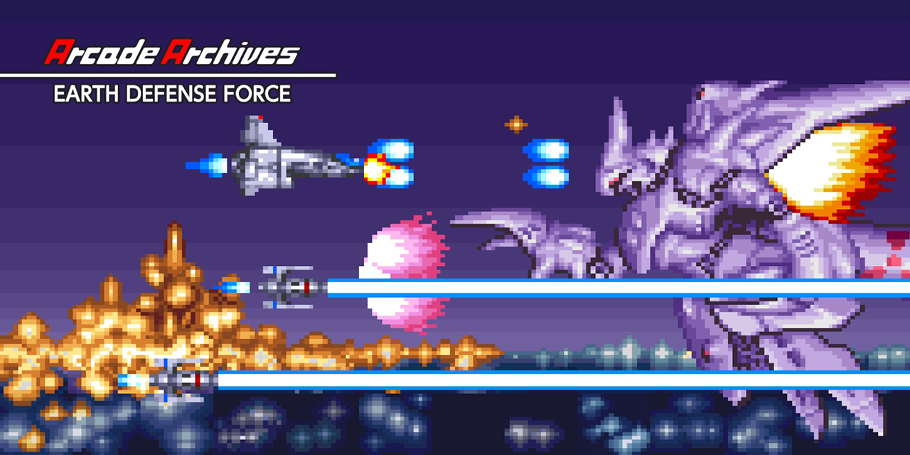 街机博物馆：地球防卫军-Arcade Archives EARTH DEFENSE FORCE-游戏封面-好玩客