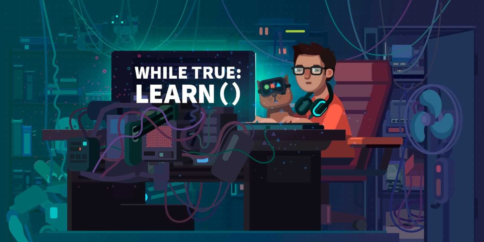 while True: learn()-编程模拟器-游戏封面-好玩客